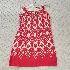 Eliza J Sundress Sleeveless Scoop Neck Mini Casual